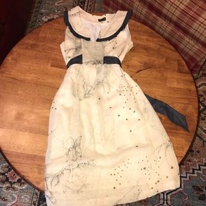 RARE Anthro Fei Whoooo Are You dress